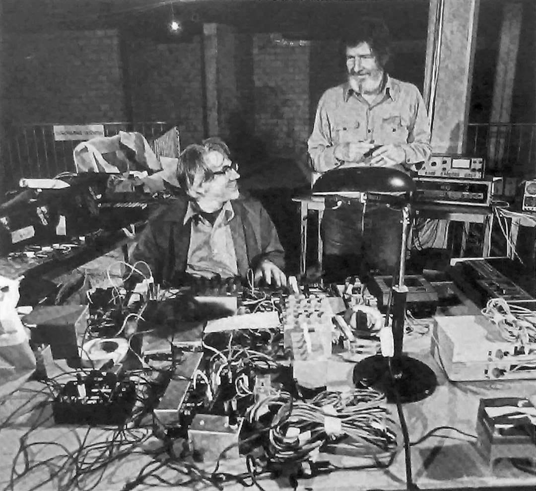 John Cage & David Tudor en performance